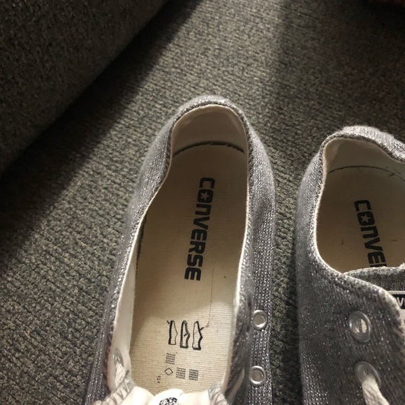 Silver Thread Converse - Picture 2 of 5